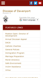 Mobile Screenshot of davenportdiocese.org